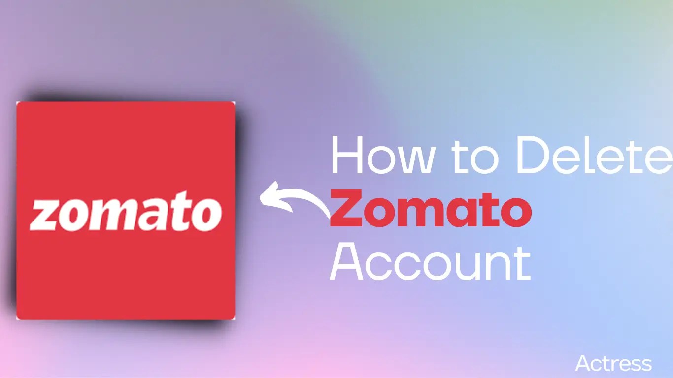 How to Delete Zomato Account