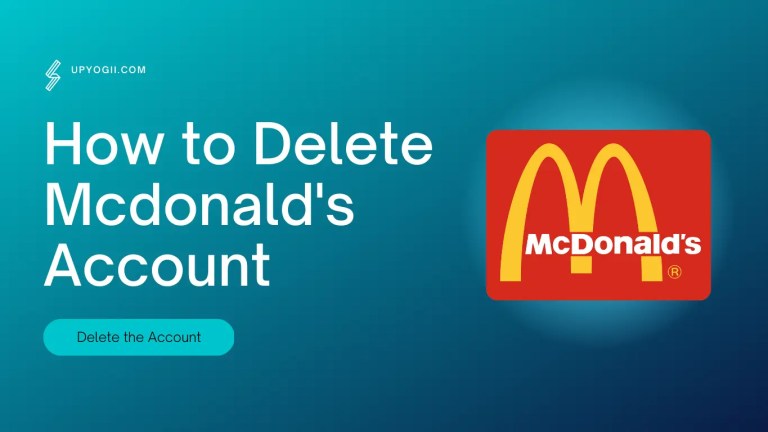 How to Delete Mcdonald’s Account