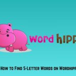 How to Find 5-Letter Words on Wordhippo?